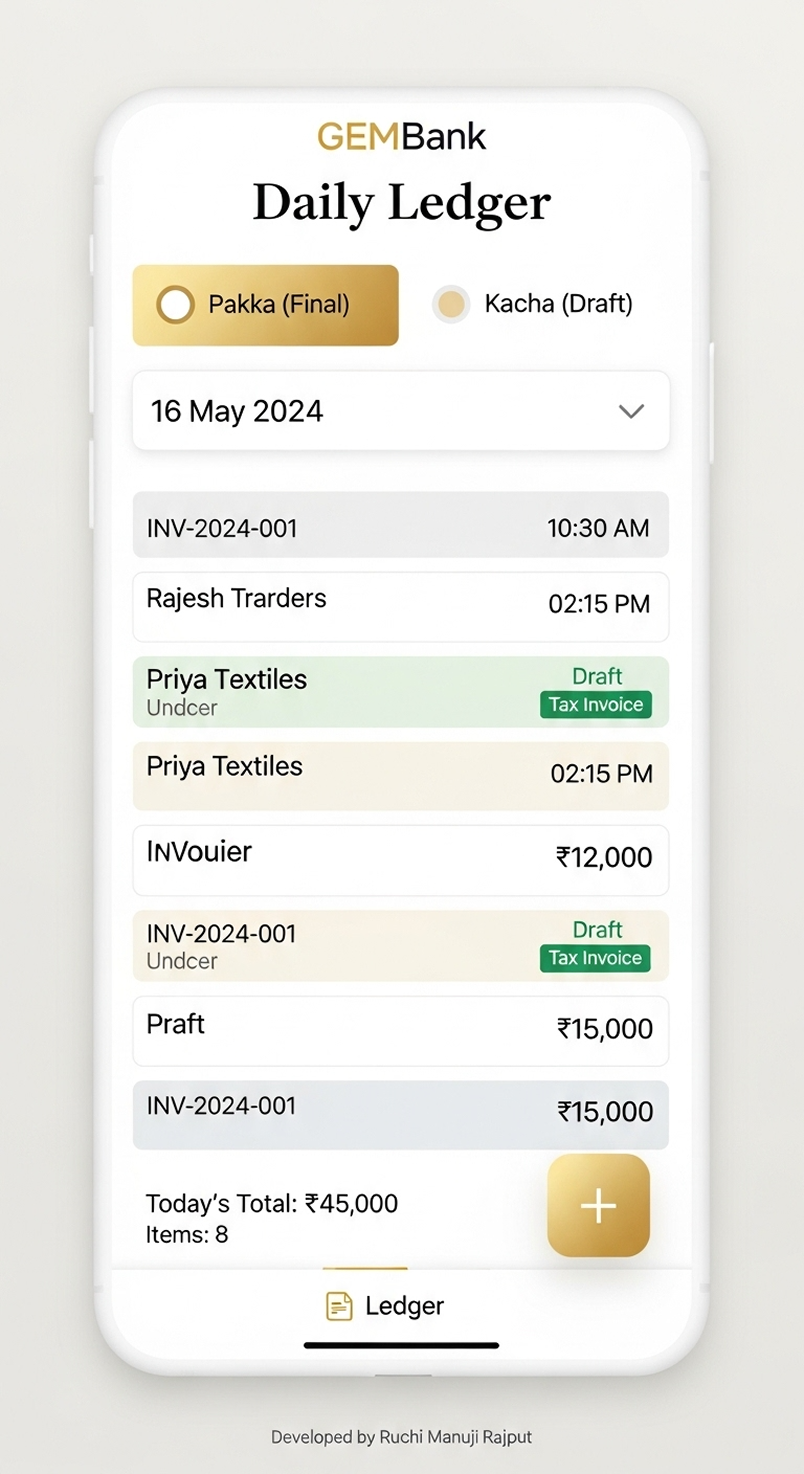 Compliance-Ready Ledger